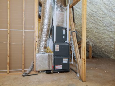 Attic HVAC Installation